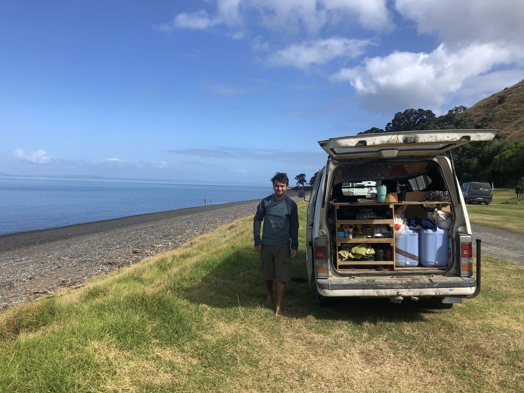 Van kitchen, Coromandel.