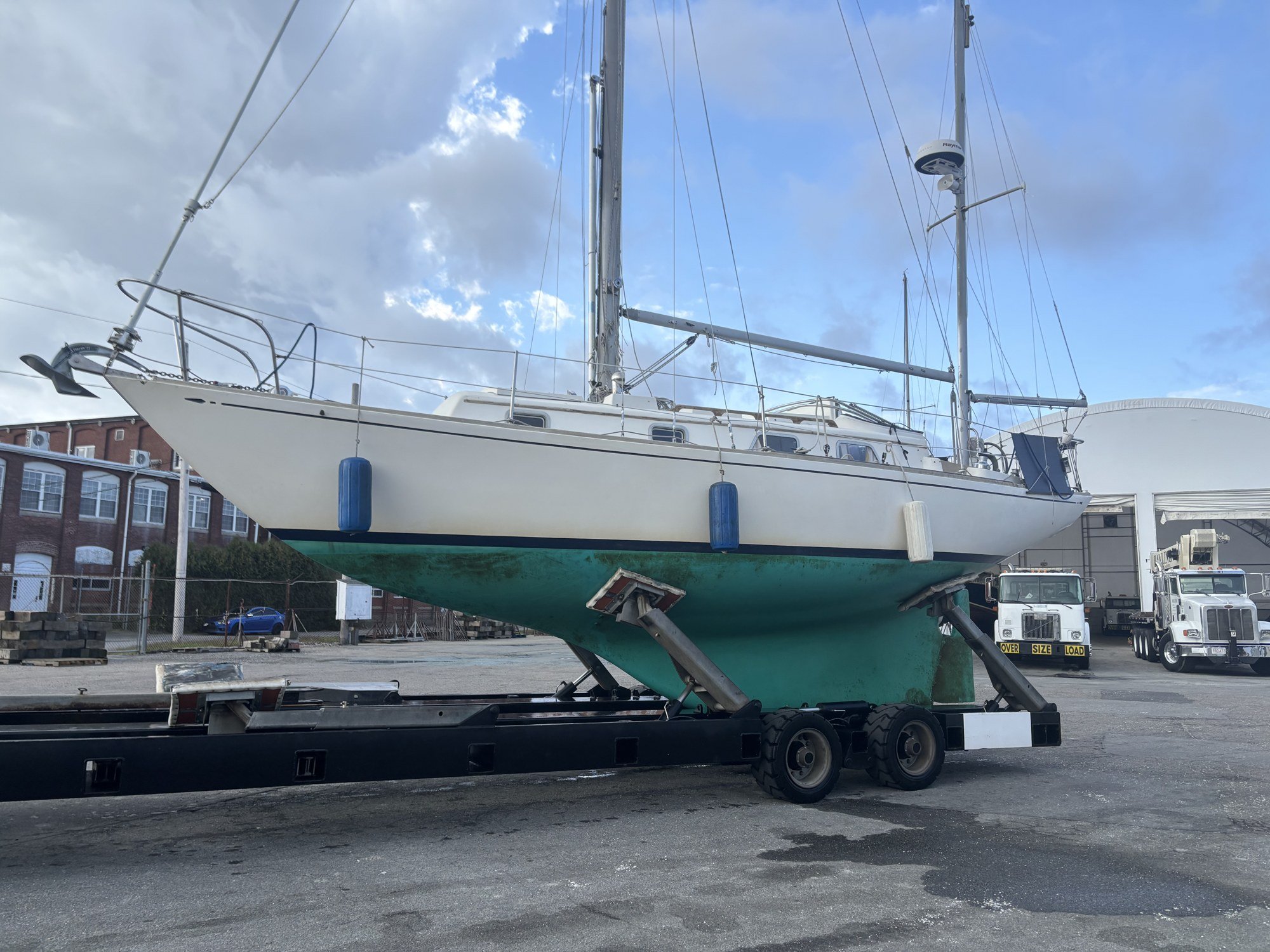 Hauled out for the season
