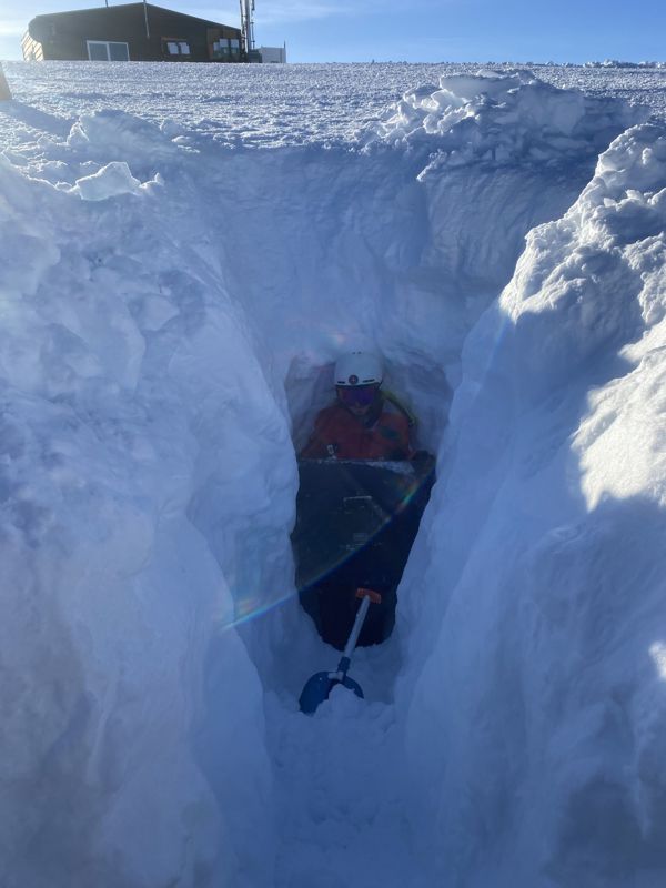 Digging out